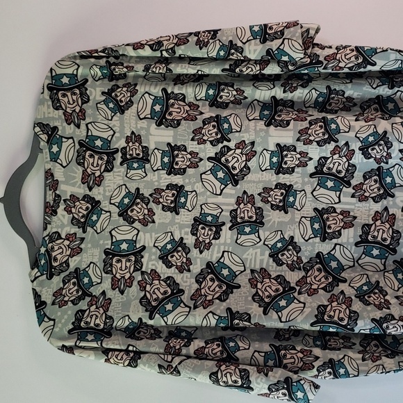 LuLaRoe Irma Shirt Women's XL Oversized Loose Fitting Long-Line 4th of July - Picture 6 of 12